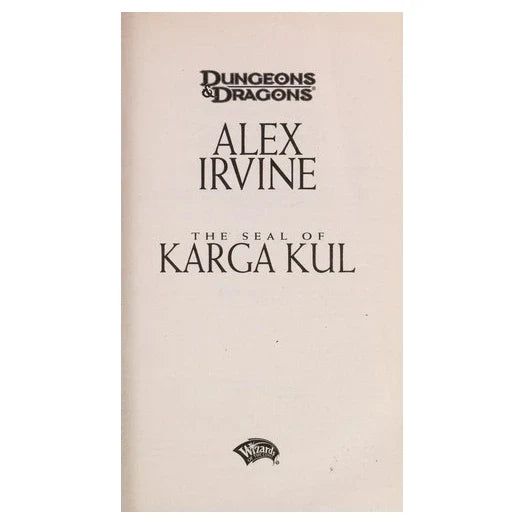 The Seal of Karga Kul (2010)