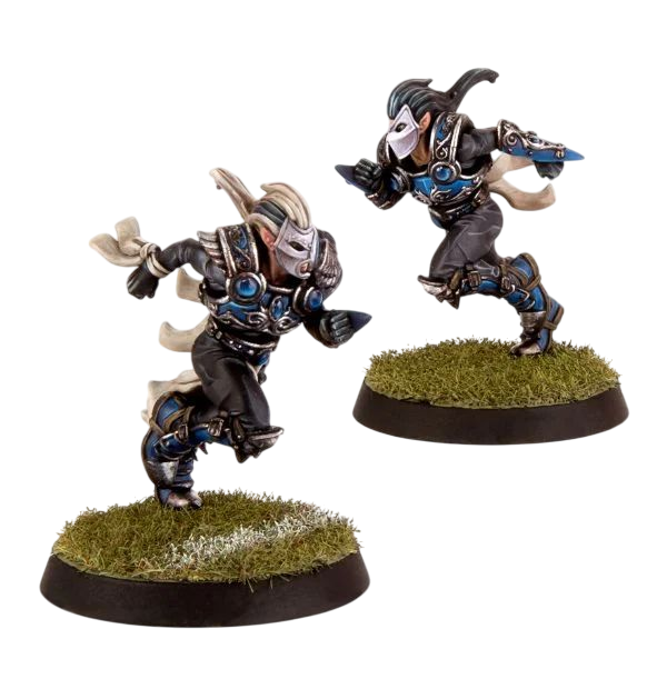 The Swift Twins (Custom Painted) (Assembled) from Blood Bowl