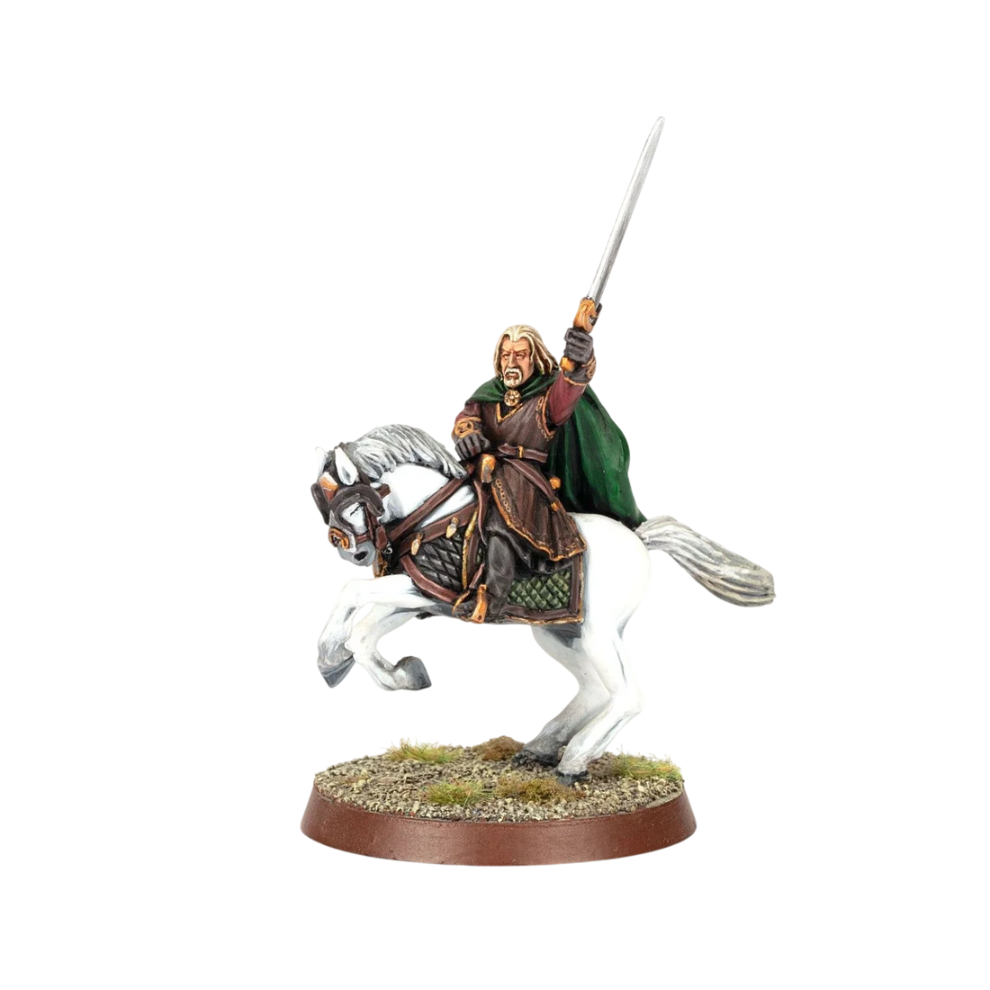 Théoden™ (Warg™ Attack) (Custom Painted) (Assembled)