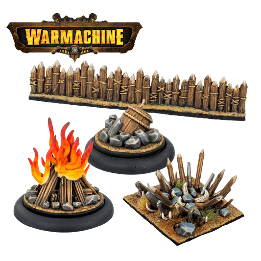 Defenses (Unpainted) (Assembled)