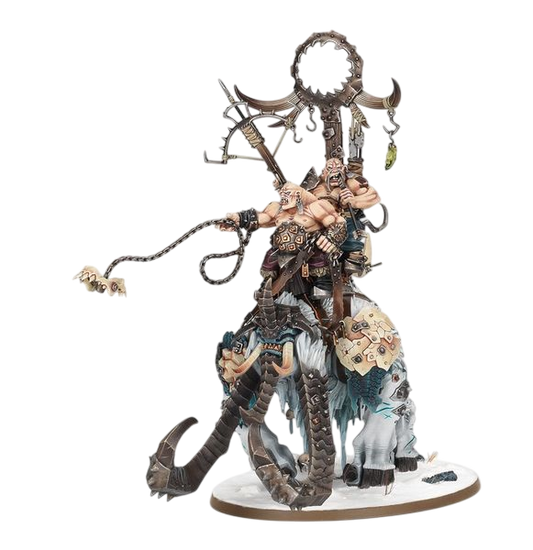 Thundertusk Beastrider (Unpainted) (Assembled)