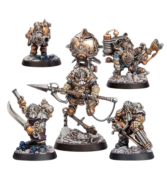 Thundrik's Profiteers (Unpainted) (Assembled)