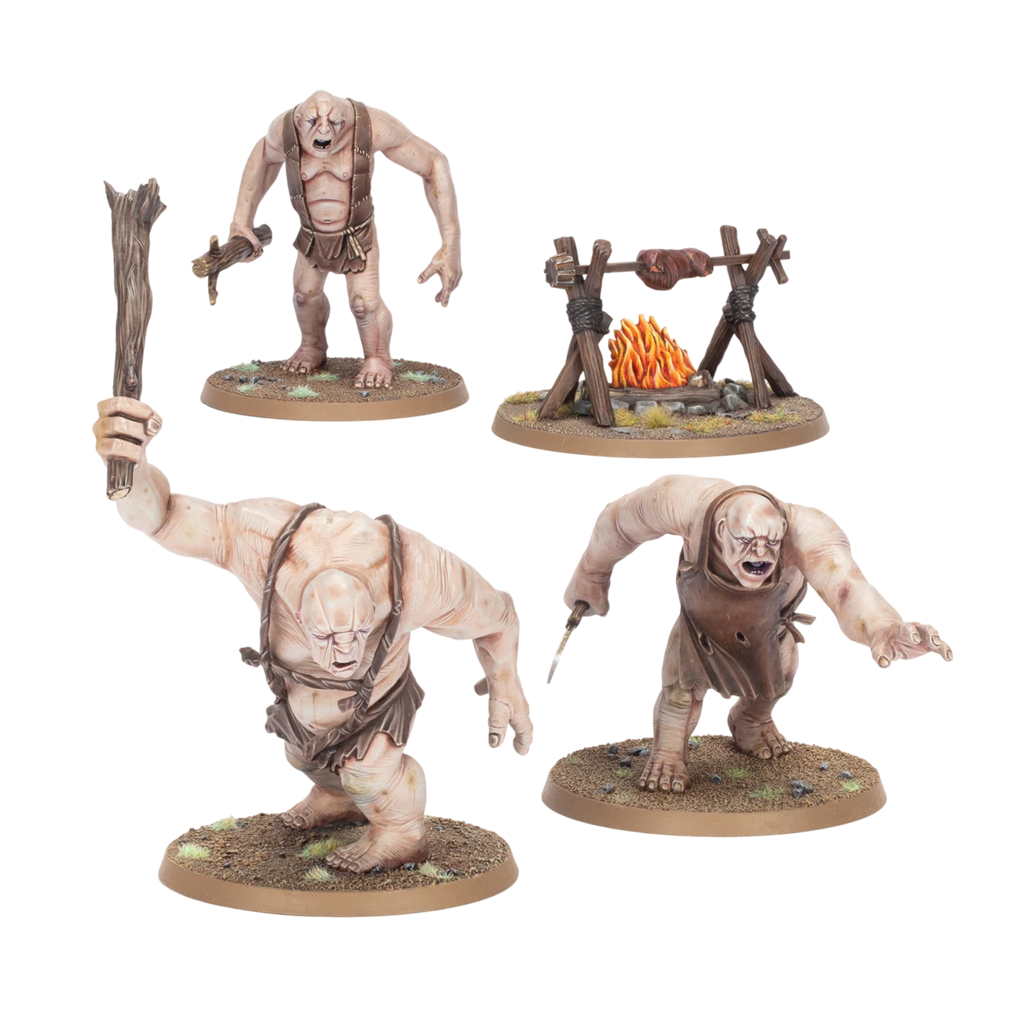 Tom, Bill, and Bert – The Trolls (New on Sprue)