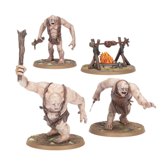 Tom, Bill, and Bert – The Trolls (New on Sprue)