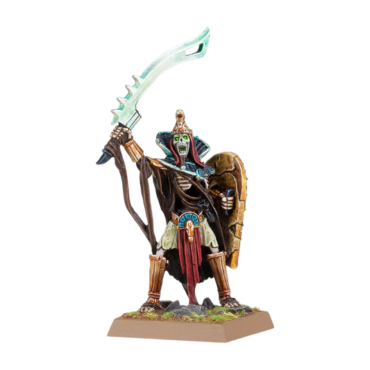 Tomb King with Sword and Shield (Custom Painted) (Assembled)