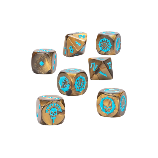 Tomb Kings Team Dice Set (New in Box)