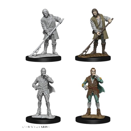 Towns People (Farmer/Aristocrat) (Custom Painted)