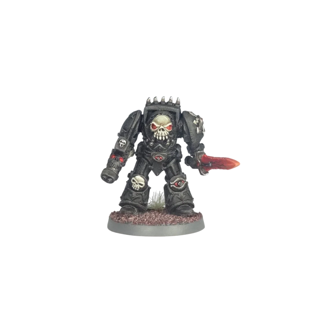 Traitor terminator with chaos storm bolter and powerglove (New in Box)