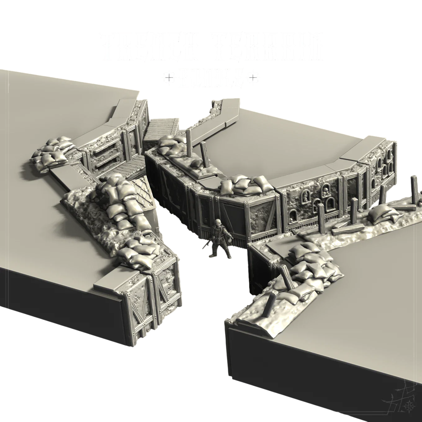 Trench Terrain Set (New on Sprue)