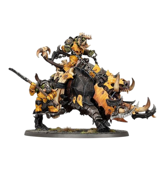 Tuskboss on Maw-Grunta (Unpainted) (Assembled)