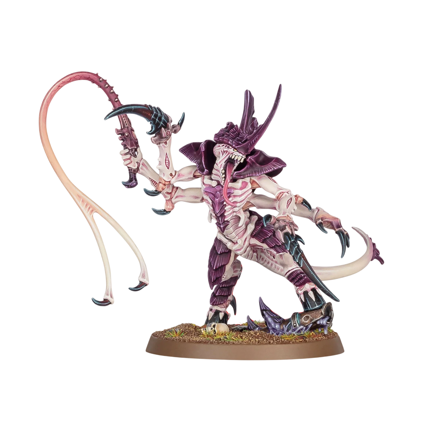 Tyranid Prime with Lash Whip (Unpainted) (Assembled)