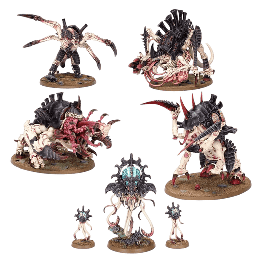 Tyranid Battleforce - Crusher Stampede (Custom Painted) (Assembled) from Warhammer 40k