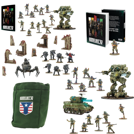 USA All In Bundle (Unpainted) (Assembled)