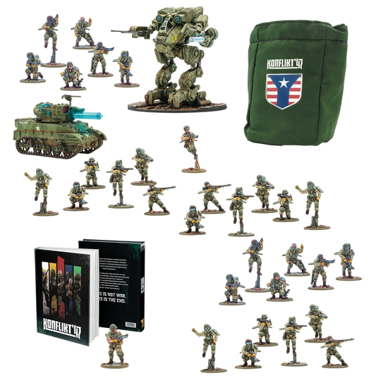 US "Good to Go" Bundle (Unpainted) (Assembled)