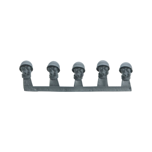 US Heavy Infantry Gas mask helmet sprue (New on Sprue)