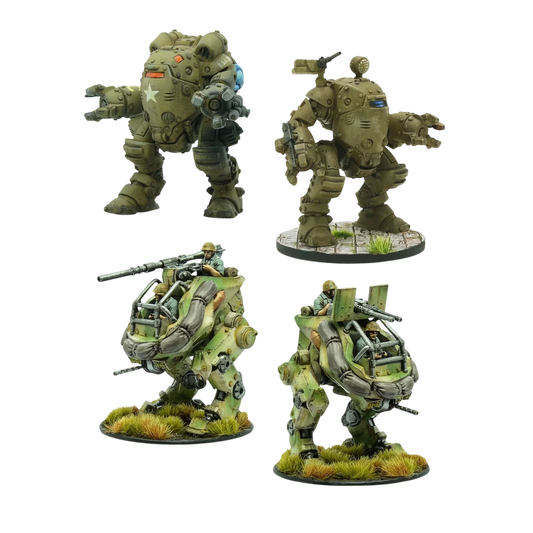 US Light Walker Platoon (Unpainted) (Assembled)