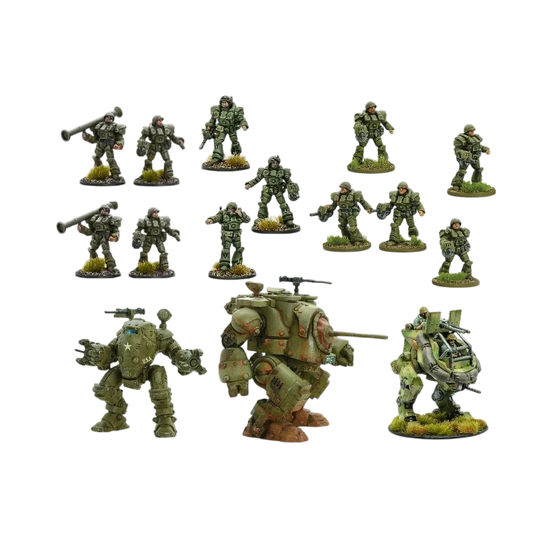 US "Recon in Force" Army Bundle (Unpainted) (Assembled)