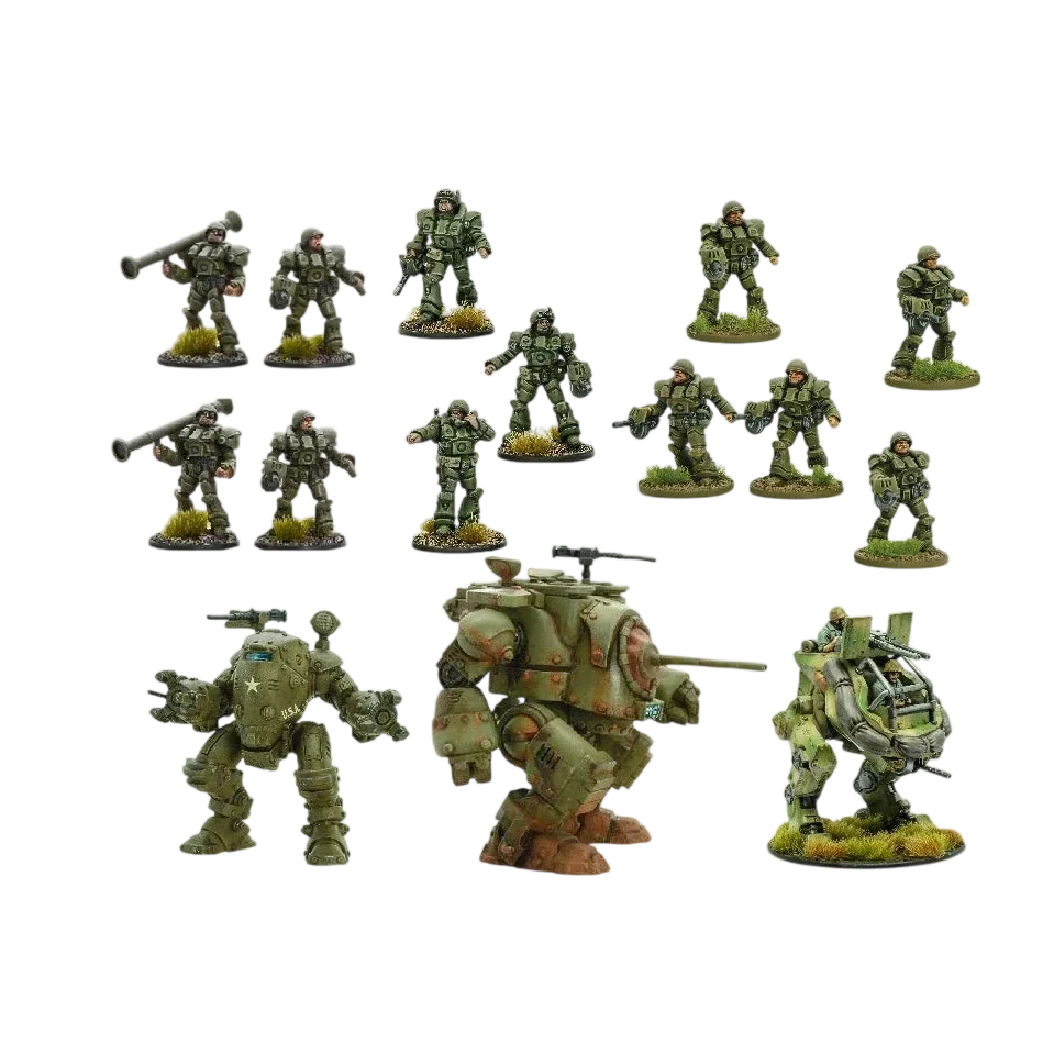US "Recon in Force" Army Bundle (Custom Painted) (Assembled)