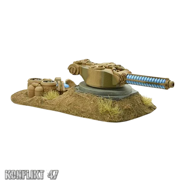US Tesla turret emplacement (New on Sprue)