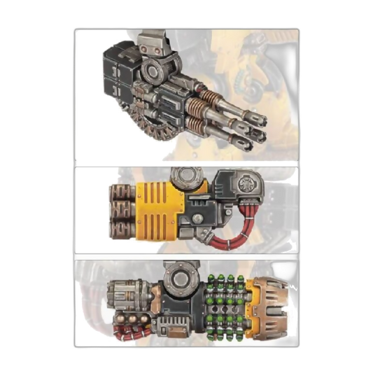 Leviathan Siege Dreadnought Ranged Weapons Frame (New on Sprue)