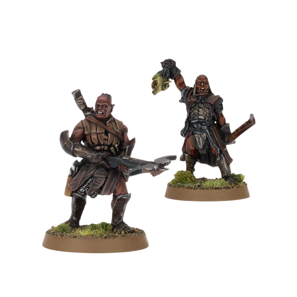 Uglúk and Vrasku, Uruk-hai Captains (New on Sprue)