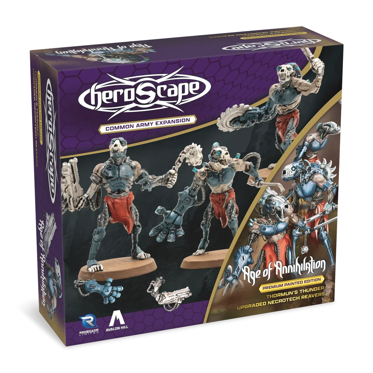 Upgraded Necrotech Reavers Army Expansion (Prepainted) (New in Box)
