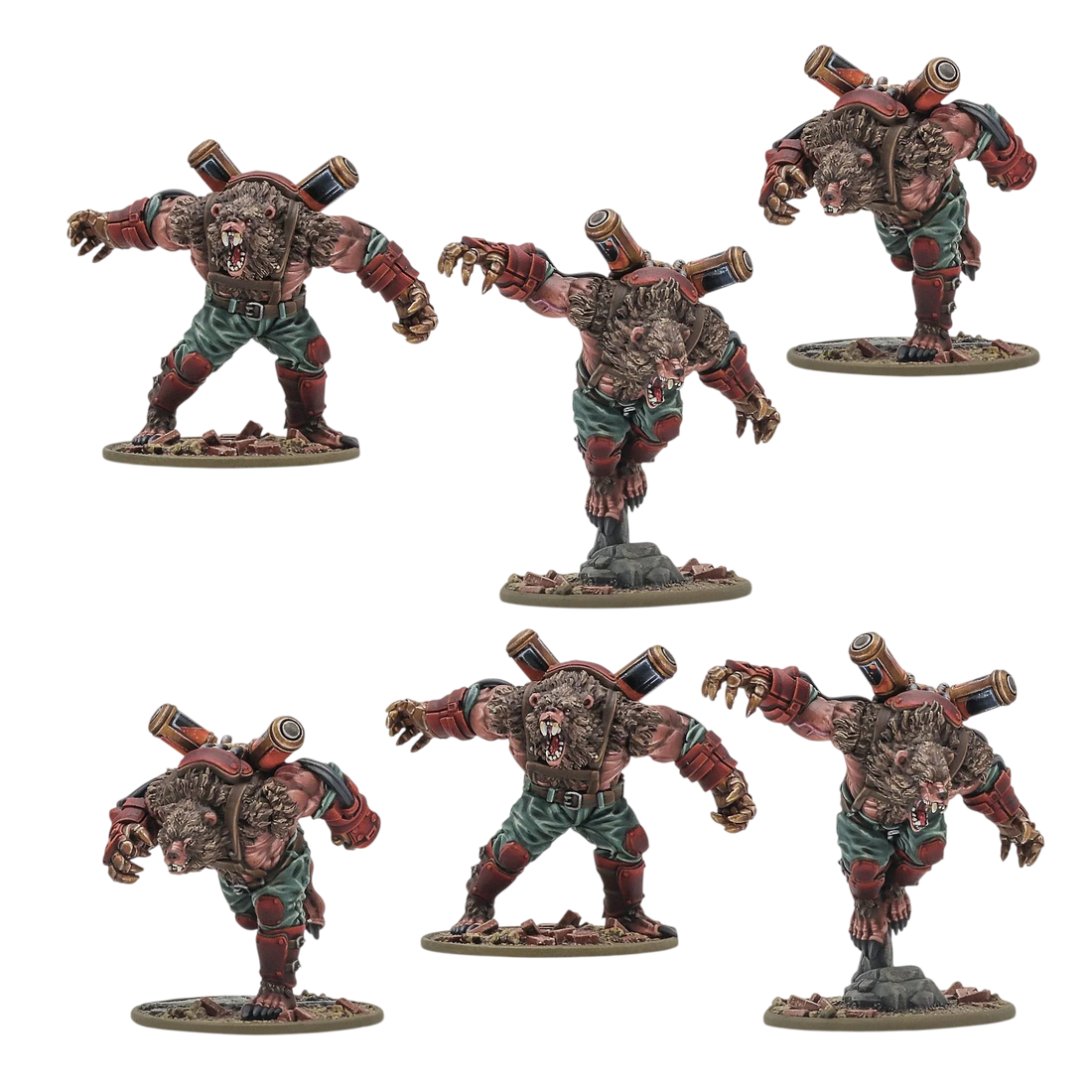 Ursus Infantry Squad (Unpainted) (Assembled)