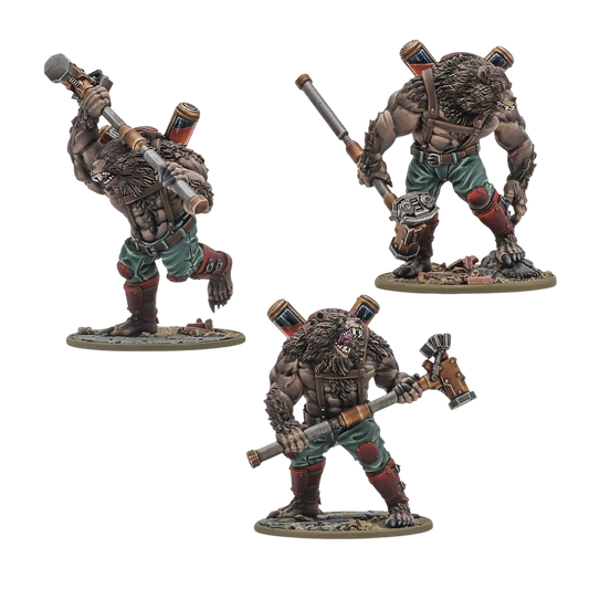 Ursus Infantry Squad with Mauls (Unpainted) (Assembled)