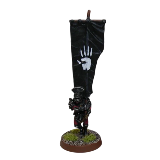 Uruk-hai Banner Bearer (Custom Painted) (Assembled)