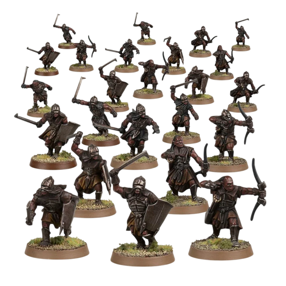 Uruk-hai™ Scouts (Custom Painted) (Assembled)