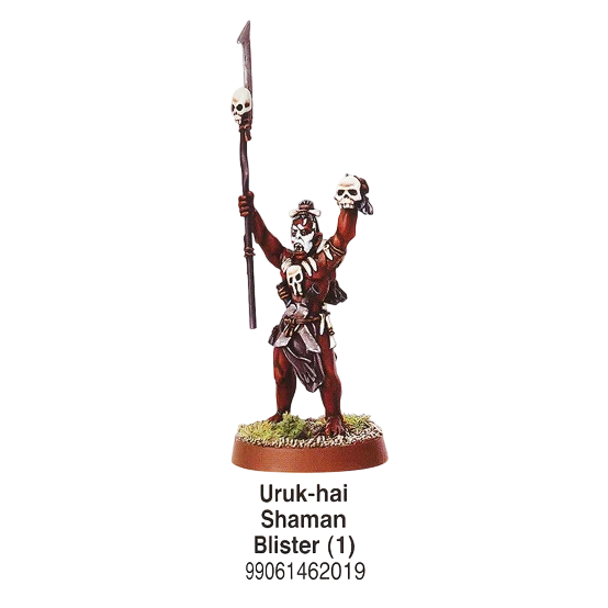 Uruk-hai Shaman (Unpainted) (Assembled)