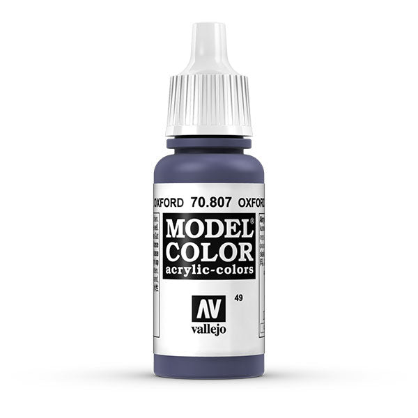 Vallejo Model Color: Oxford Blue (70.807) - 17ml