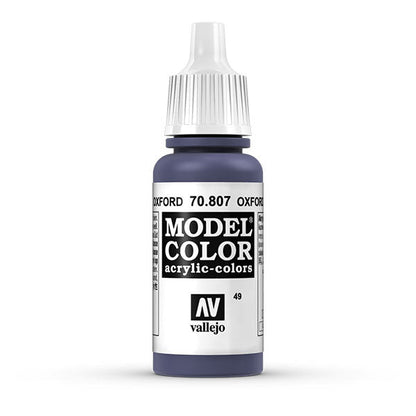 Vallejo Model Color: Oxford Blue (70.807) - 17ml