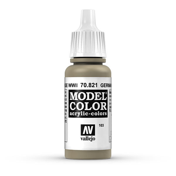 Vallejo Model Color: Ger. C. Beige WWII (70.821) - 17ml