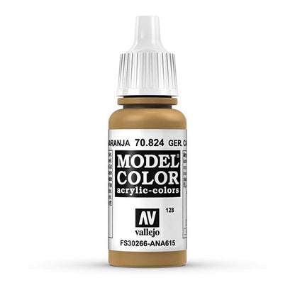 Vallejo Model Color: Ger. C. Orange Ochre (70.824) - 17ml