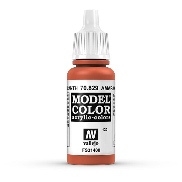 Vallejo Model Color: Amaranth Red (70.829) - 17ml