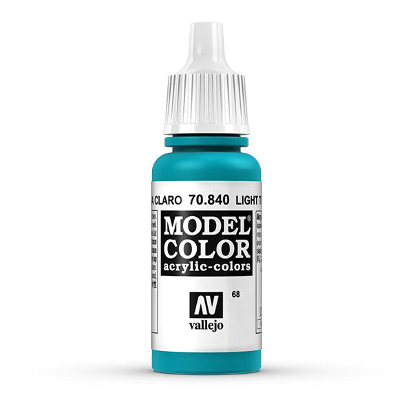 Vallejo Model Color: Light Turquoise (70.840) - 17ml