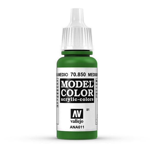 Vallejo Model Color: Medium Olive (70.850) - 17ml