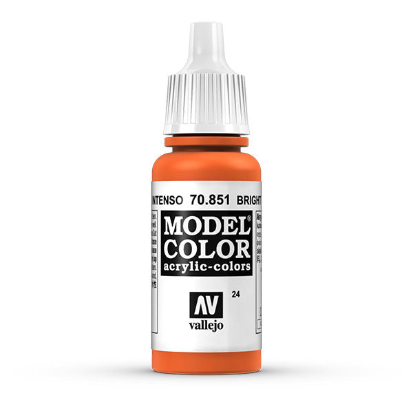 Vallejo Model Color: Bright Orange (70.851) - 17ml