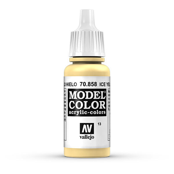 Vallejo Model Color: Ice Yellow (70.858) - 17ml
