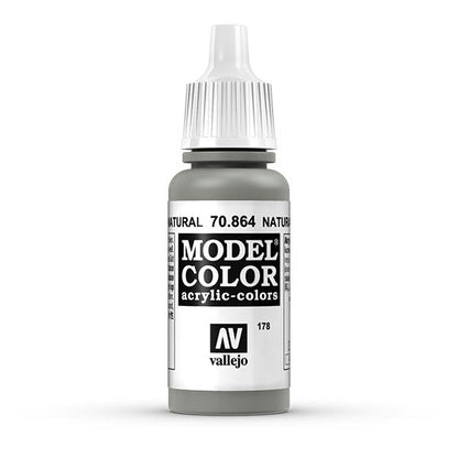Vallejo Model Color: Natural Steel (70.864) - 17ml