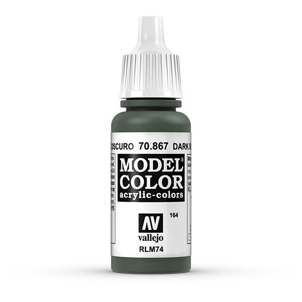 Vallejo Model Color: Dark Blue Grey (70.867) - 17ml