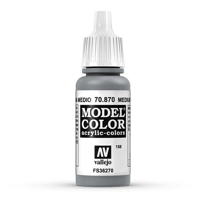 Vallejo Model Color: Medium Sea Grey (70.870) - 17ml