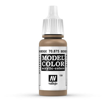 Vallejo Model Color: Beige Brown (70.875) - 17ml