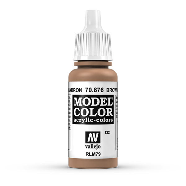 Vallejo Model Color: Brown Sand (70.876) - 17ml