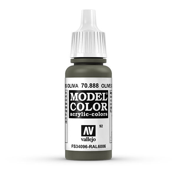 Vallejo Model Color: Olive Grey (70.888) - 17ml