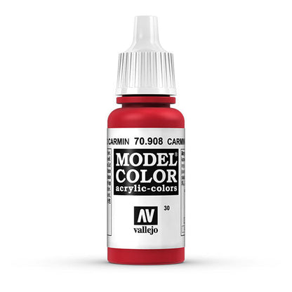 Vallejo Carmine Red Paint, 17ml