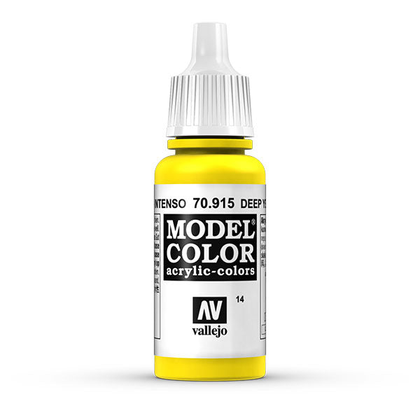 Vallejo Model Color: Deep Yellow (70.915) - 17ml