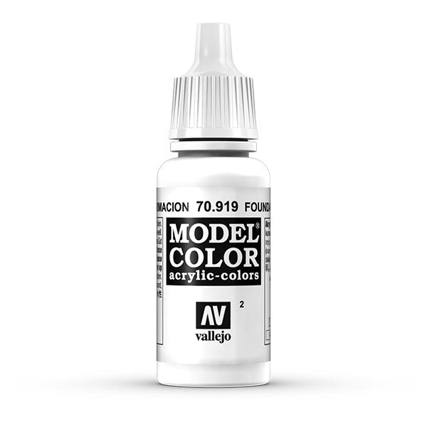 Vallejo Model Color: Cold White (70.919) - 17ml