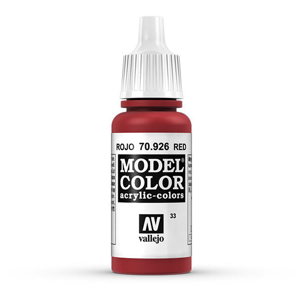 Vallejo Model Color: Red (70.926) - 17ml